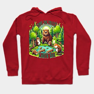 Peaceful Creatures in the Meadow Hoodie